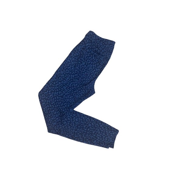 Spanx Leopard Print Legging Pants Blue Size S - Picture 6 of 9